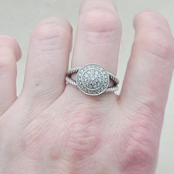 David Yurman Petite Cerise Diamond Ring - Picture 13 of 15